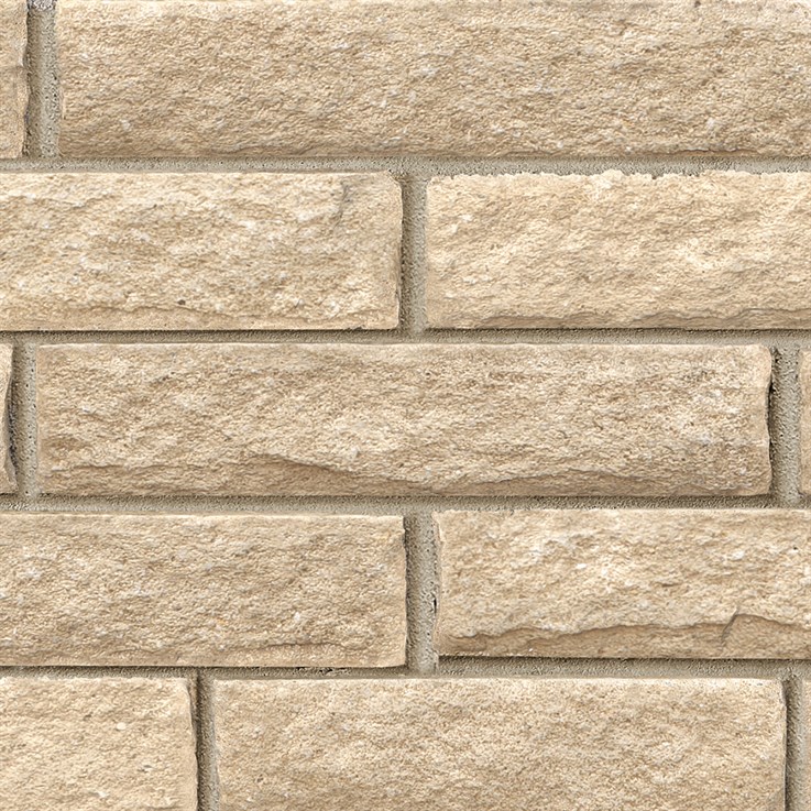 Marshalls Marshalite Pitched Walling 220 x 100 x 65mm Buff